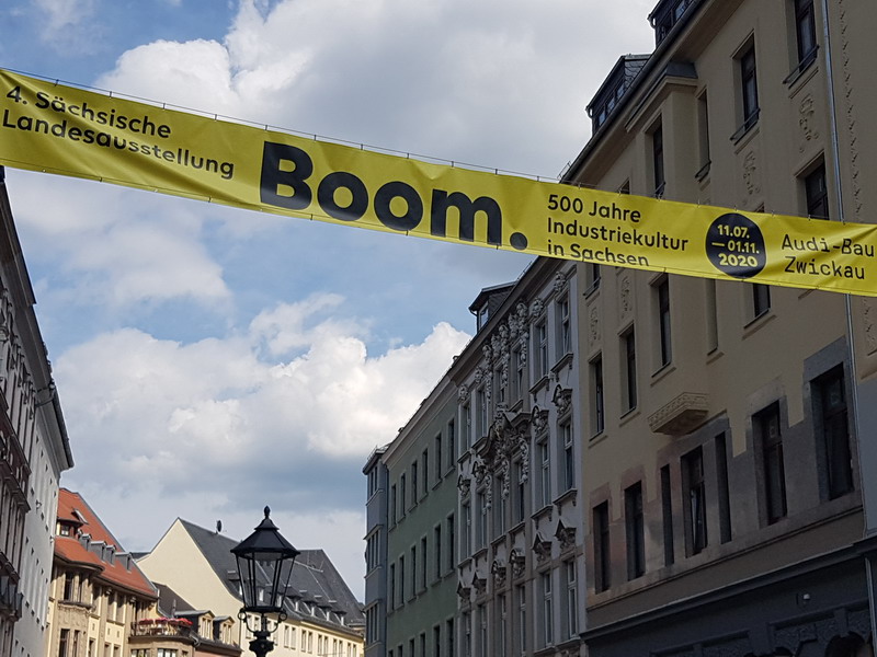 In Zwickau mit Ute Haese unterwegs auf den Spuren Zwickauer Geschichte