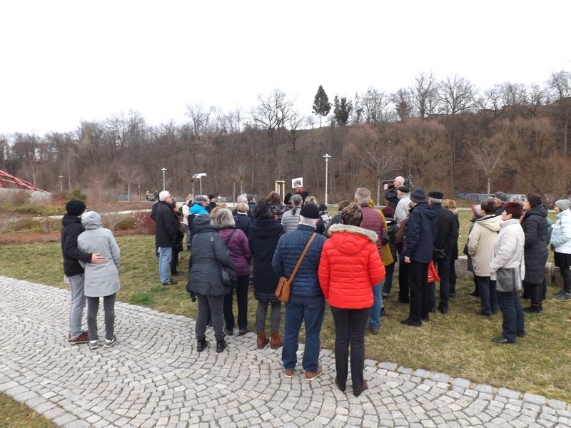 In Zwickau mit Ute Haese unterwegs auf den Spuren ihrer Lieblingsorte